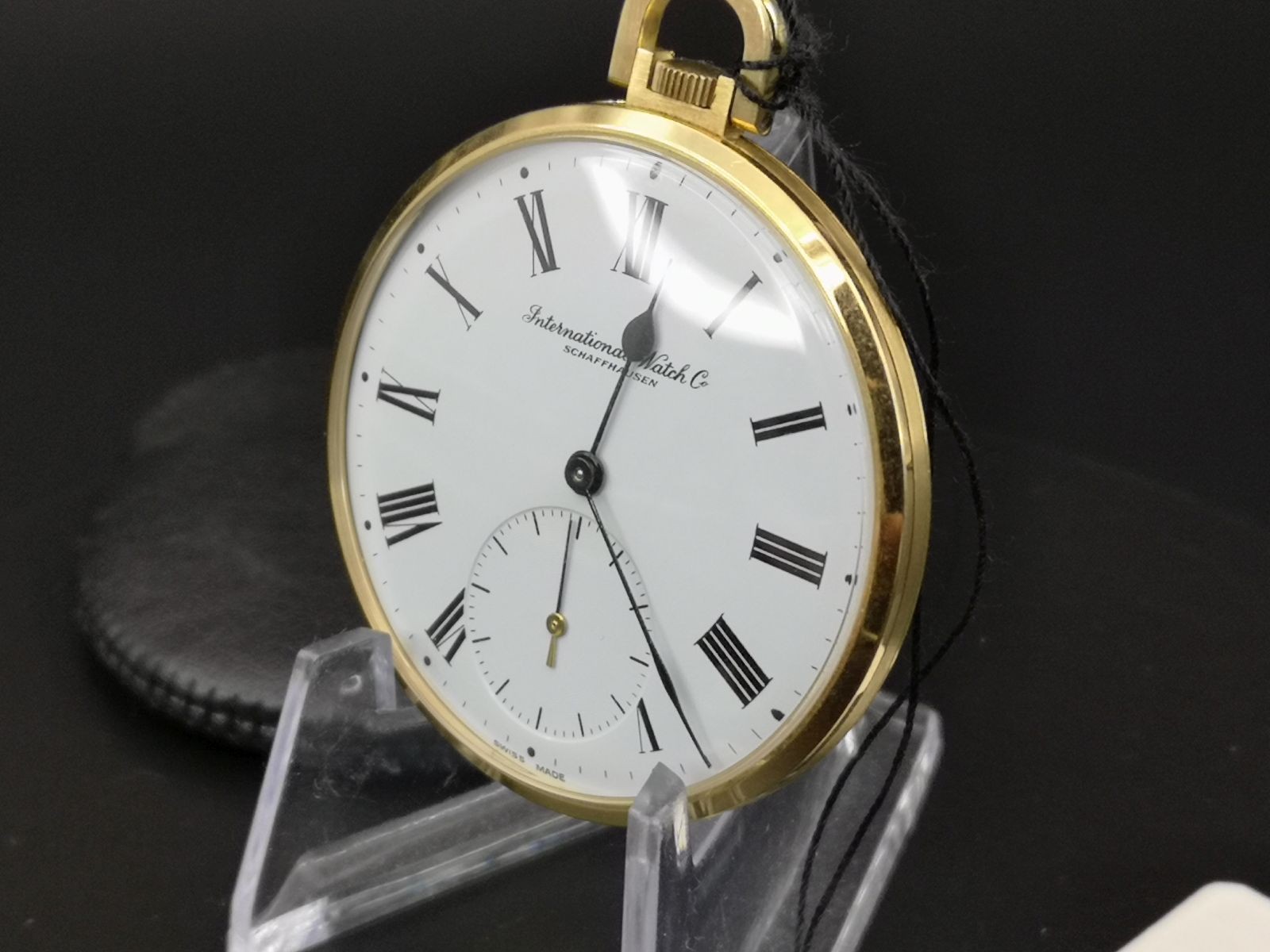 IWC Schaffhausen Taschenuhr in Gold 750er