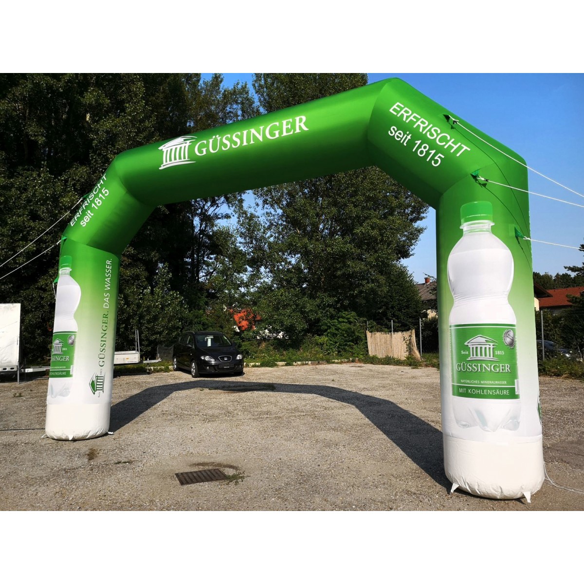 Start / Ziel Torbogen aufblasbar mit Gebläse