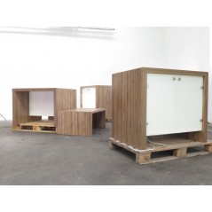 Geschäftsraum Möbel Verkaufs Präsentationstisch