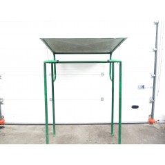 Großvolumen Müllsackhalter Wertstoffsammler mit Dach